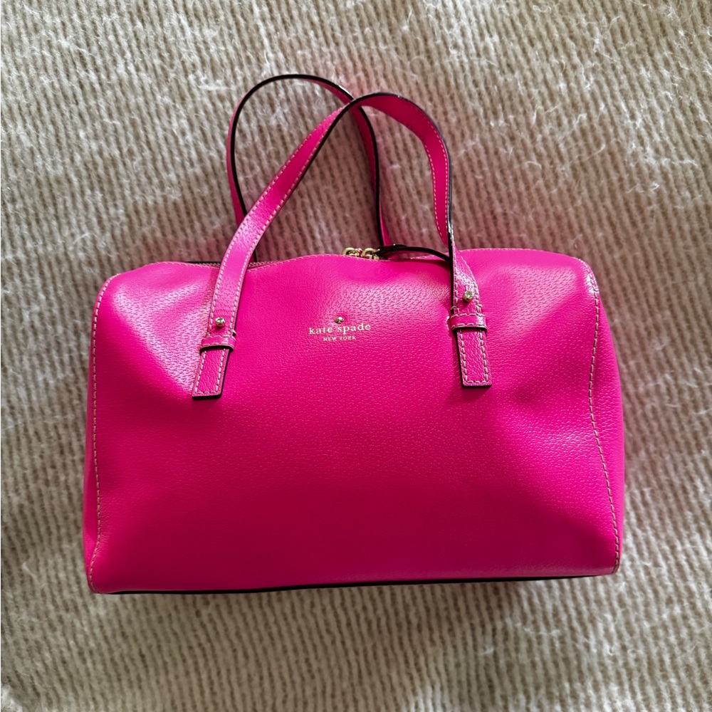 Kate Spade Pink Leather Handbag